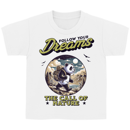 Kinder Basic T-Shirt Panda - The call of nature