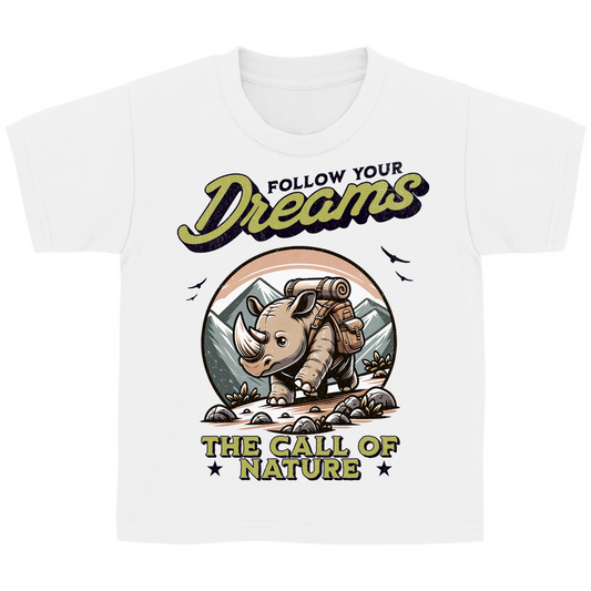 Kinder Basic T-Shirt Nashorn - The call of nature