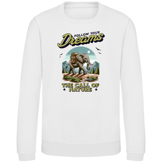 Kinder Sweatshirt Elefant - The call of nature