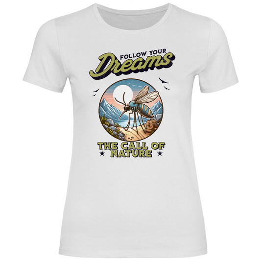 Damen T-Shirt Mosquito - The call of nature