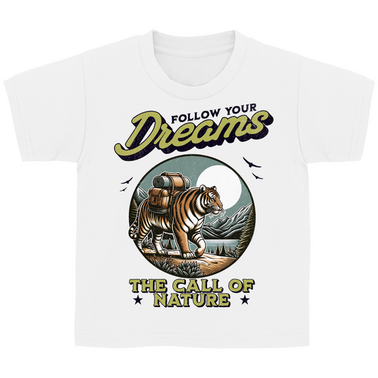 Kinder Basic T-Shirt Tiger - The call of nature